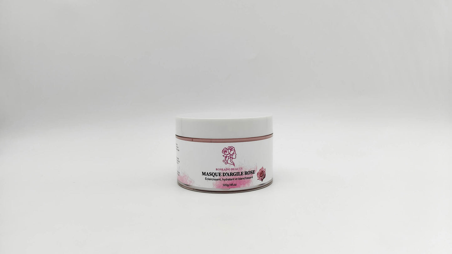 MASQUE D ARGILE ROSE