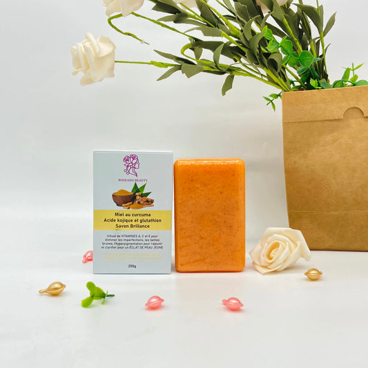 savon  au curcuma